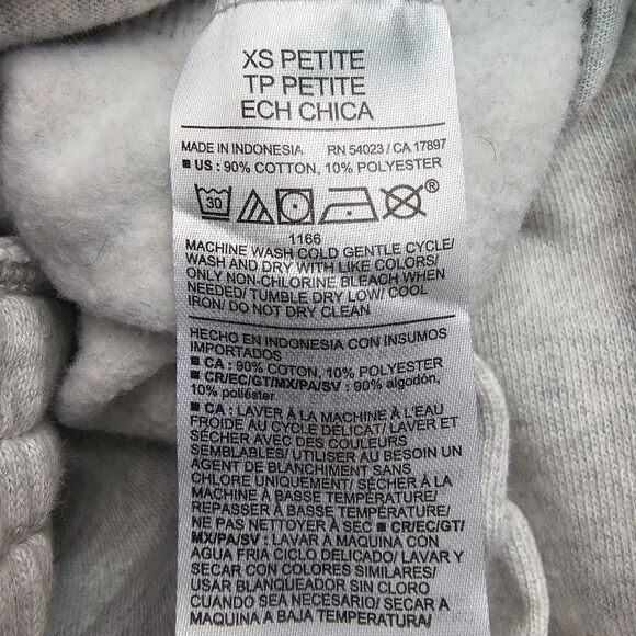 Old Navy Socomfy Hi-Waisted Cinched-Leg Jogger Sweatpants Gray Women's Petite XS - Picture 9 of 15